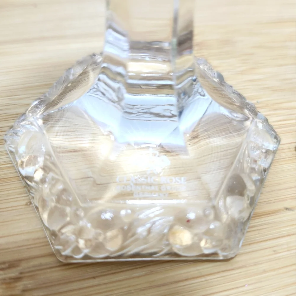 VTG Rosenthal Crystal Germany Classic Rose MARIA Candle‎ Taper Set of 2 Holders